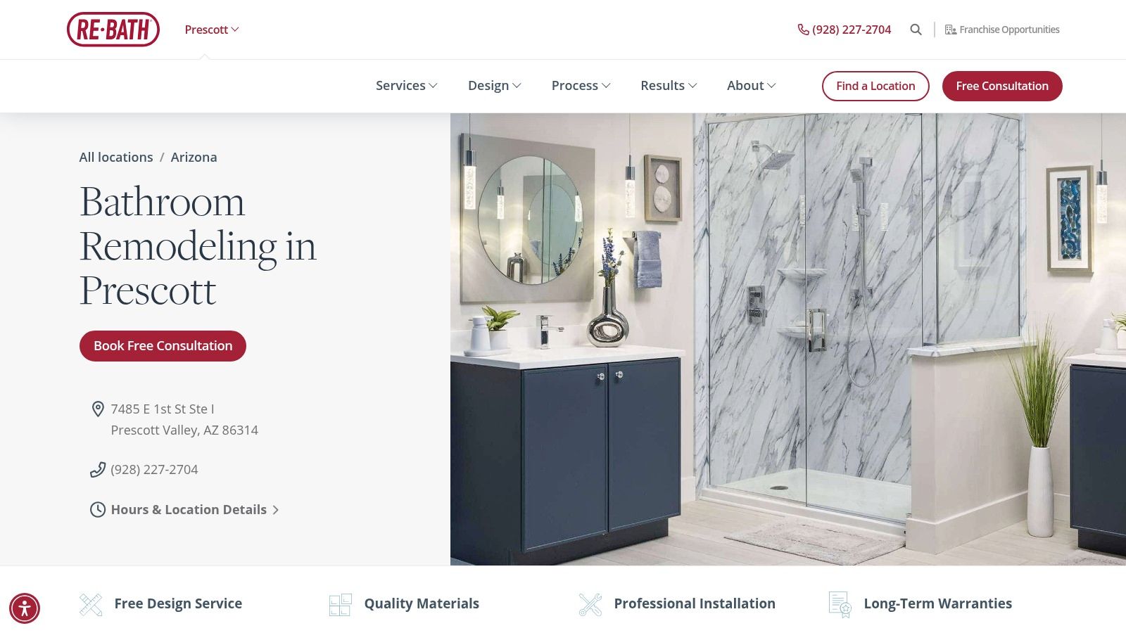 Re-Bath (Prescott Valley showroom)