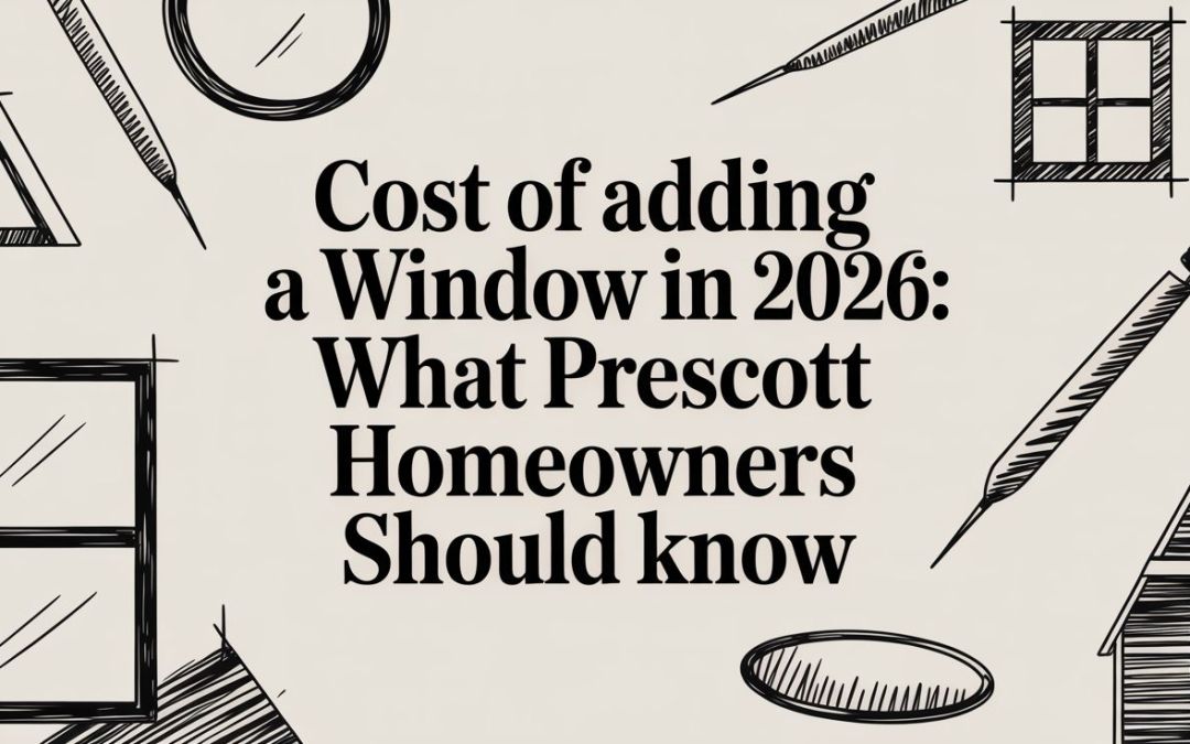 The Real Cost of Adding a Window in Prescott, AZ