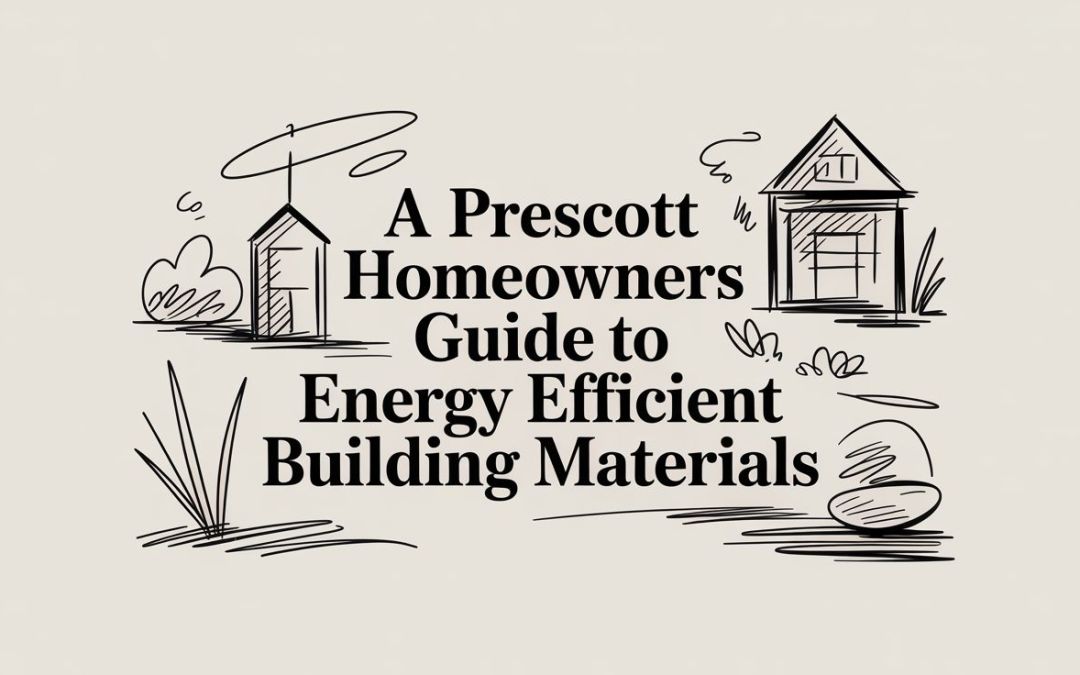 Your Prescott Guide to Energy Efficient Building Materials