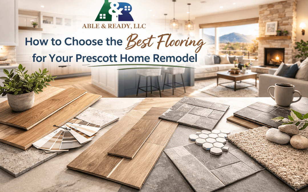 How to Choose the Best Flooring for Your Prescott Home Remodel?