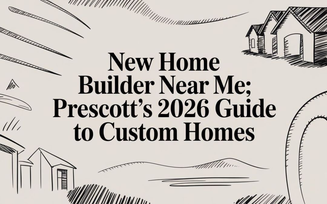 How to Find the Best New Home Builder Near Me: A Prescott Guide