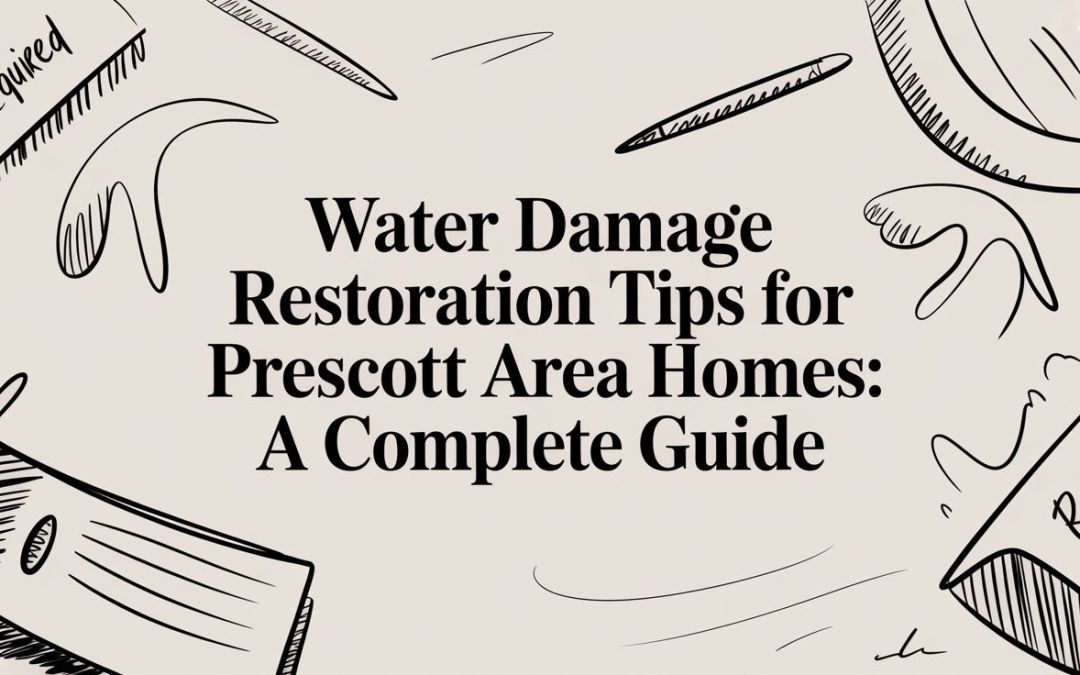 Water Damage Restoration Tips for Prescott Area Homes: A Complete Guide